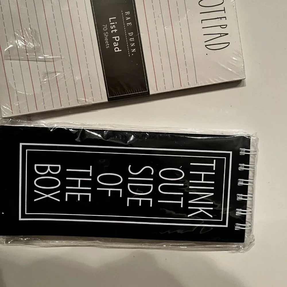 To Do Lists / Note pads / Notebooks  (Rae Dunn and Other)‎ (new)